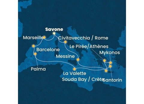 Croisière Méditerranée à bord du Costa Fascinosa - 10