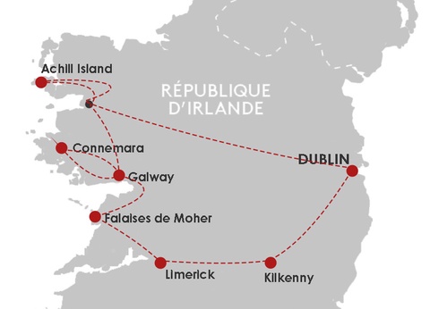 Autotour Road Trip Irlandais - Manoir & Hôtel 4* - 7