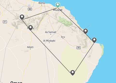 Circuit Wadis, dunes et montagnes : traversée des merveilles d'Oman - 12
