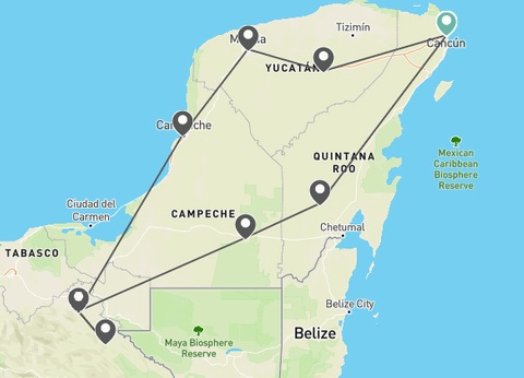 Circuit Mexique, terre des anciens Dieux - 16