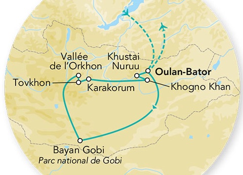 Circuit Immersion en Mongolie 9J/7N - 3