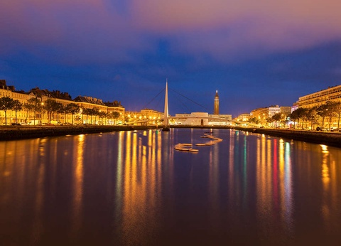 Escapade en amoureux avec bouteille de champagne, au Havre - 4* - 2