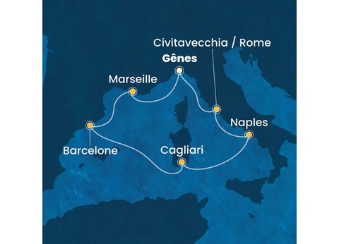 Croisière Méditerranée à bord du Costa Toscana - 7