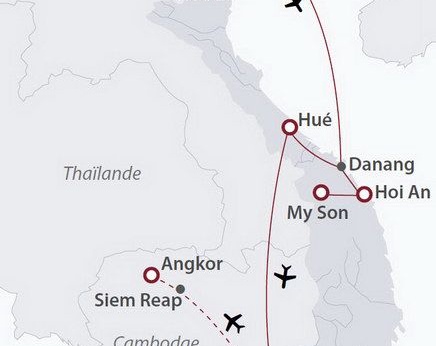 Mosaïque Vietnamienne + extension Angkor, Cambodge - 3