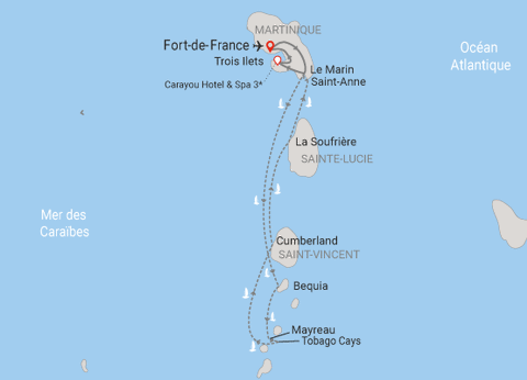 Combiné croisière et hôtel A la découverte des Grenadines et extension à l'hôtel Carayou Hôtel & Spa - 2