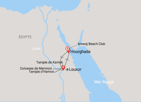 Combiné hôtels Éternelle Louxor aux récifs d'Hurghada 4* - 17
