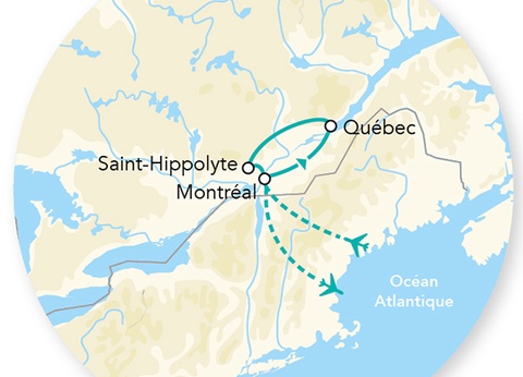 Splendeurs du Québec en hiver 8J/6N - 4