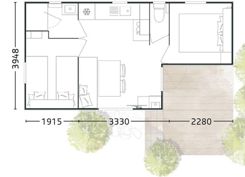 Camping Le Grearn 3* - 88