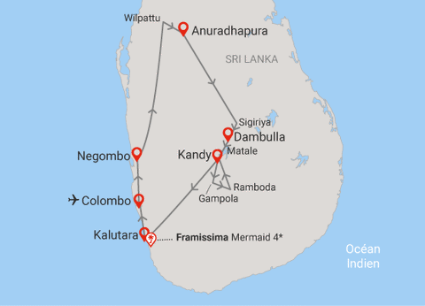 Circuit Intense Sri Lanka (privatif) et Framissima Mermaid 4* - 26
