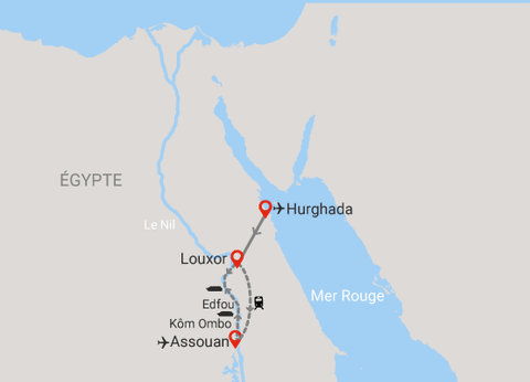 Combiné croisière et hôtel L'Egypte au rythme du Nil 4* - 21