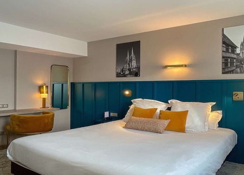 Luxe et détente avec bain balnéo privatif en chambre à Quimper - 4* - 15