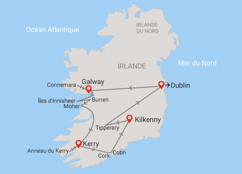 Circuit Irlande classique et îles d'Aran 4* - 18