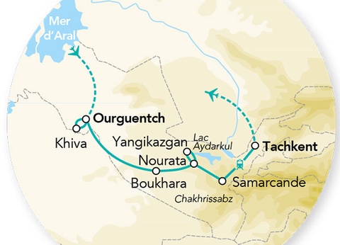 Splendeurs d'Ouzbékistan 12J/9N ou 10N - 2025 - 9