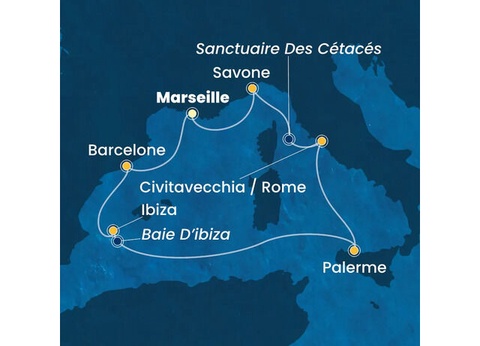 Croisière Méditerranée à bord du Costa Toscana - 9