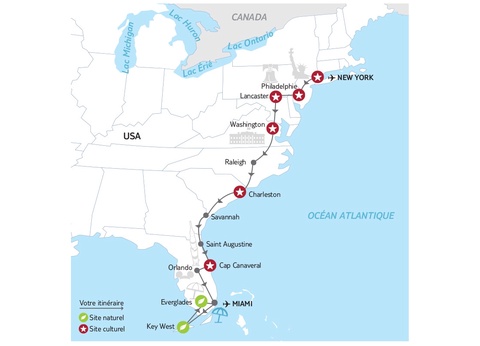 Circuit De New York à Miami, la côte est du nord au sud - 18