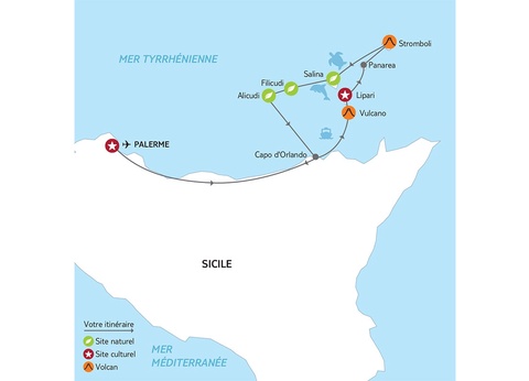 Croisière Les îles Éoliennes en catamaran - 9