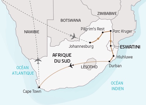 Circuit Afrique du Sud, le Monde en un seul pays - 6