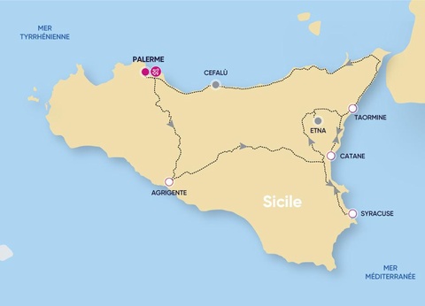 Autotour l'Essentiel de la Sicile 4* - 2