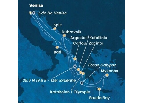 Croisière Méditerranée à bord du Costa Deliziosa - 12