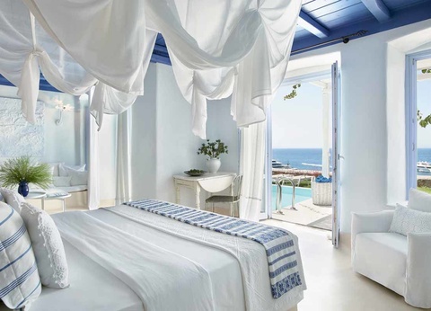 Hôtel Grecotel Mykonos Blu Exclusive Resort 5* Luxe - 9