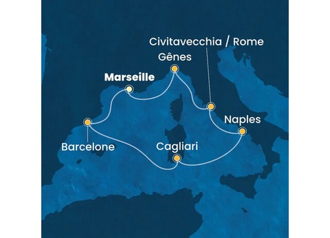 Croisière Méditerranée à bord du Costa Toscana - 7