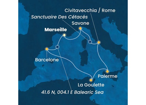 Croisière Méditerranée à bord du Costa Pacifica - 8