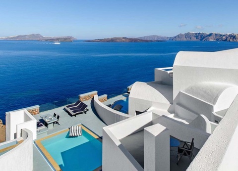 Hôtel Ambassador Aegean Luxury Hotel & Suites 5* - arrivée Santorin - 8
