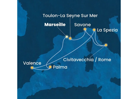 Croisière Méditerranée à bord du Costa Pacifica - 7