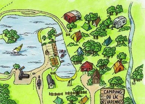Camping Le Lac des Varennes, 3* - 44