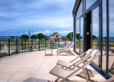 Séjour thalasso en chambre vue latérale mer à Concarneau - 4* - 4