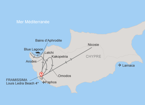 Circuit Chypre entre plage et culture, logement Framissima Ledra Beach 4* - 20