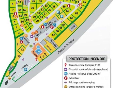 Camping de la Rive, 3* - 22