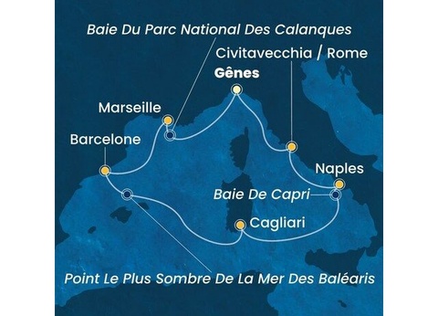 Croisière Méditerranée à bord du Costa Toscana - 9