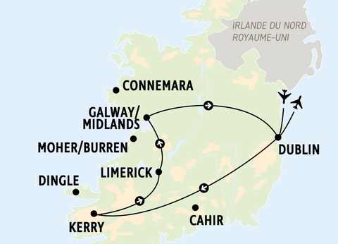 Regard sur l'Irlande 2026 - 8 jours / 7 nuits - 2