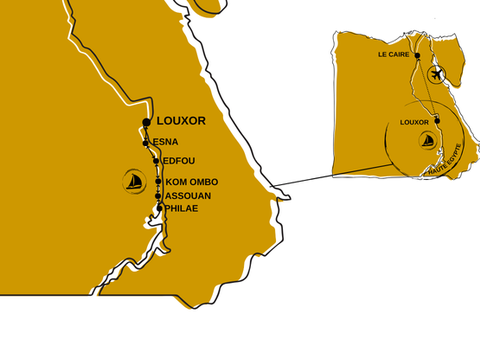 Croisière Du Sphinx de Gizeh aux Mystères du Nil en Dahabeya 5* - 2