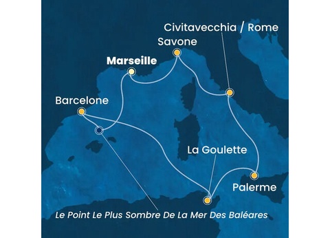 Croisière Méditerranée à bord du Costa Pacifica - 6