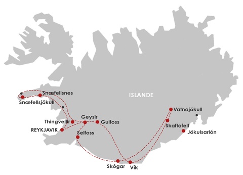 Autotour Roadtrip en terre de glace 7J - SDB Privative - 6
