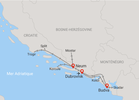Circuit Richesses de Croatie, Bosnie-Herzégovine et Monténégro 4* - 27