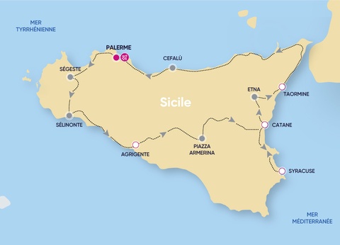 Circuit Grand Tour de la Sicile 4* - 2
