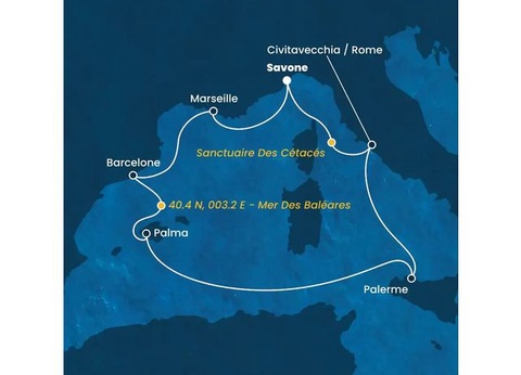 Croisière Méditerranée à bord du Costa Toscana - 8