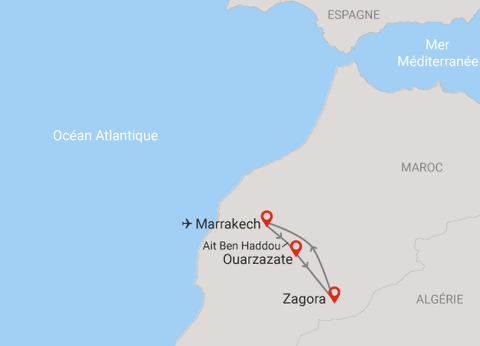 Circuit Voyage en liberté, Marrakech, oasis et désert de Zagora - 11