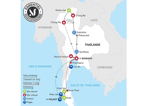 Circuit Saveurs Thaï + Extension 3 nuits Parc de Khao Sok et plage de Khao Lak - 16