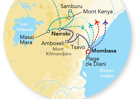 Circuit Explorations du Kenya 100% Safari - 2