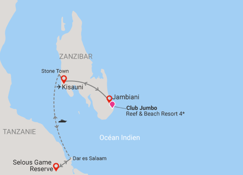 Combiné hôtel Club Jumbo Reef et Beach Resort 4* et Safari 2 nuits - 34