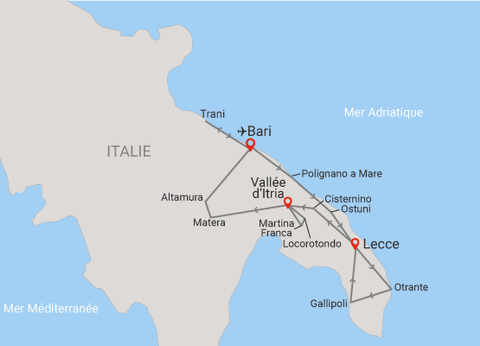 Circuit Essentiel des Pouilles 4* - 25