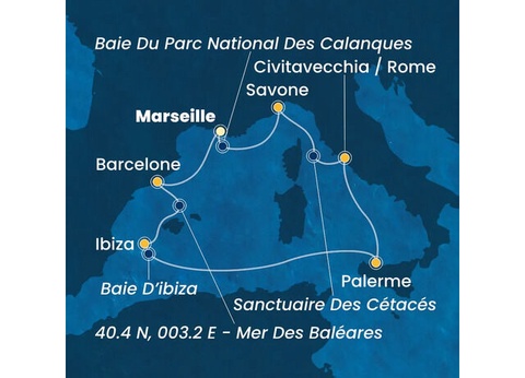 Croisière Méditerranée à bord du Costa Toscana - 11