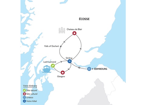 Circuit en étoile Charme écossais - 10