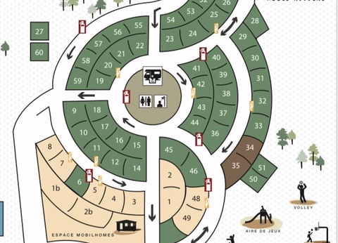 Camping Moulin De Caudon, 3* - 33