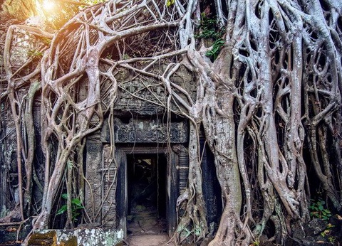 Mosaïque Vietnamienne + extension Angkor, Cambodge - 30