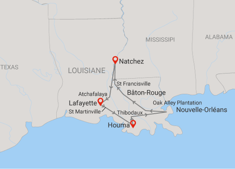 Circuit Coeur de Louisiane, entre Bayous et Plantations - 17